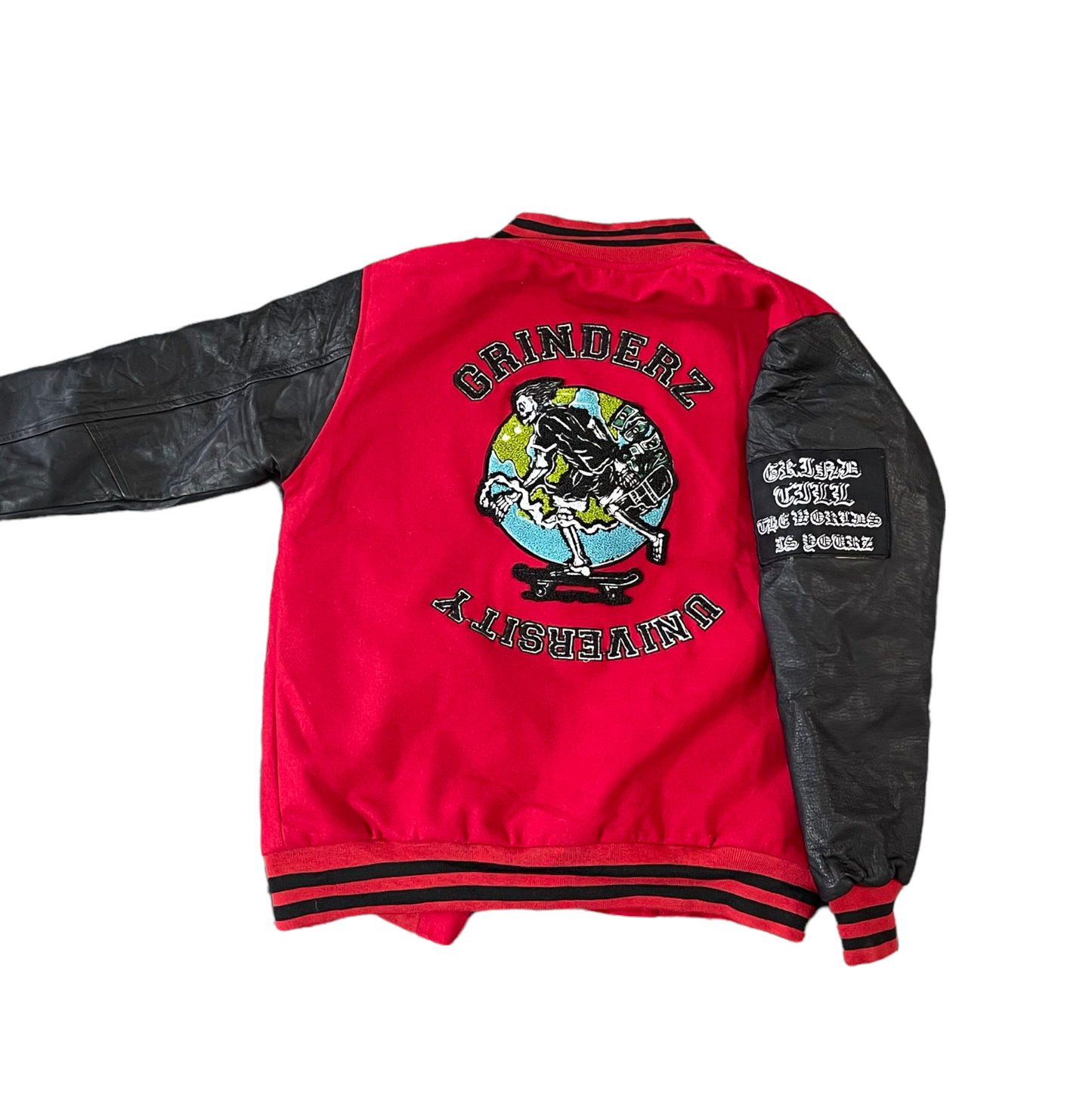 Grinderz University Varsity Jacket